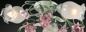 Очаровательные люстры-цветы в стиле Флористика: что нужно знать при выборе?