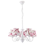 Подвесная люстра Arte Lamp MARGHERITA A7021LM-5WH