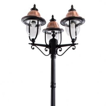 Уличный светильник Arte Lamp BARCELONA A1486PA-3BK