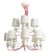 Люстра Arte Lamp SERGIO A3325LM-8-4WH