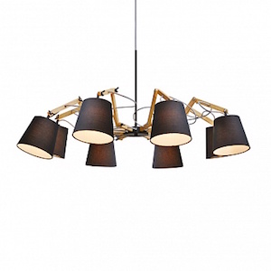 Люстра Arte Lamp Pinoccio A5700LM-8BK